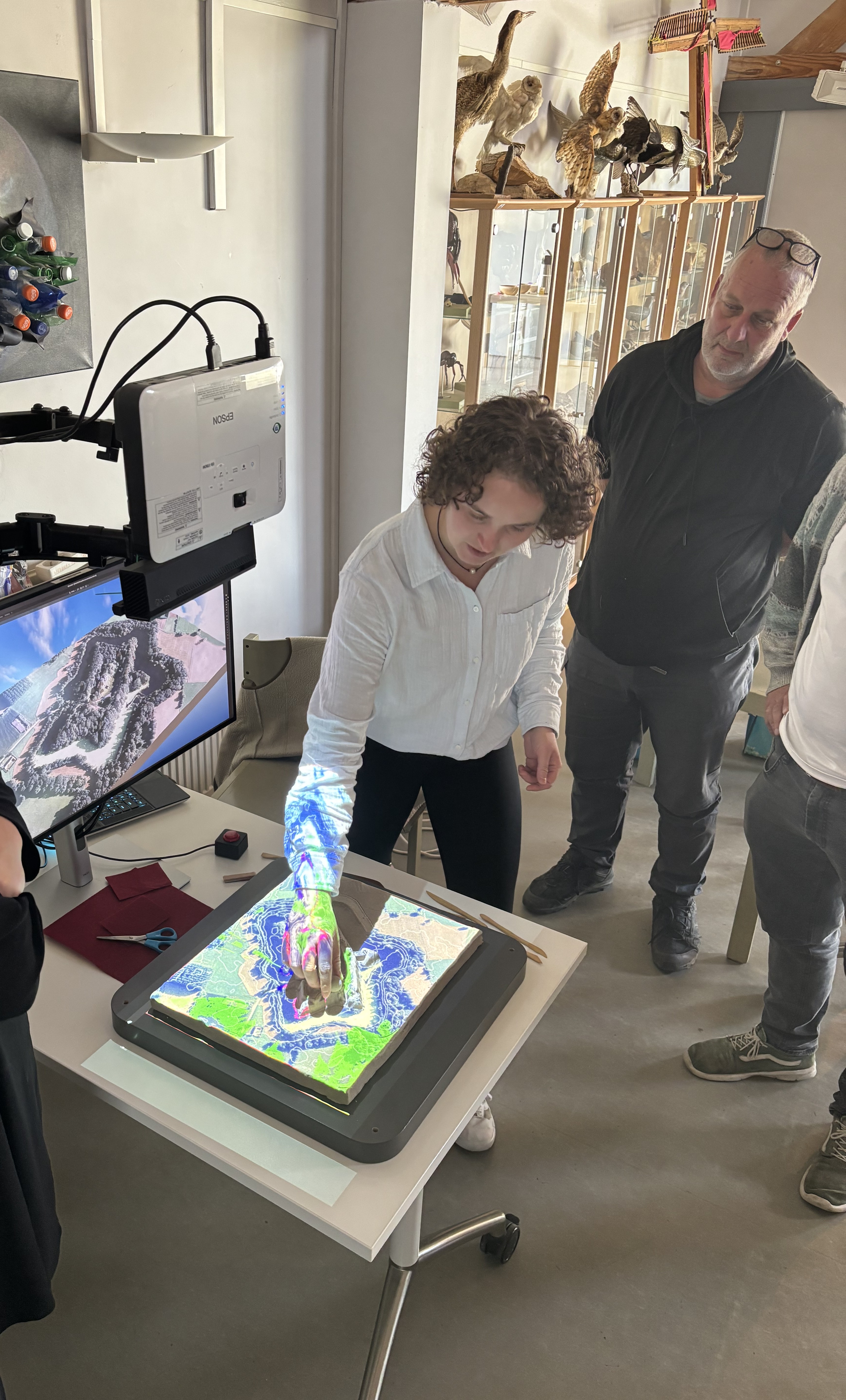 Tangible Landscape in use